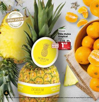 Dia Piña dulce tropical oferta