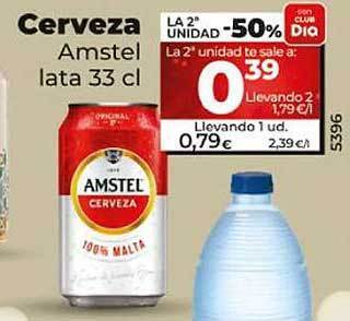 Dia Cerveza amstel oferta
