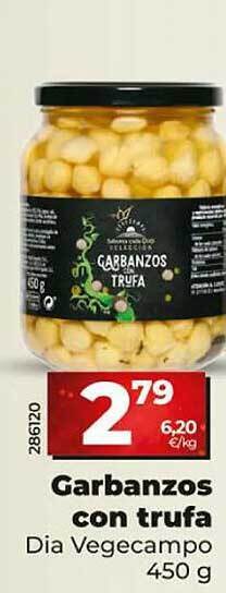 Dia Garbanzos con trufa dia vegecampo oferta
