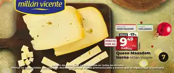 Dia Queso maasdam tierno millán vicente oferta