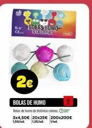 Bolas de humo