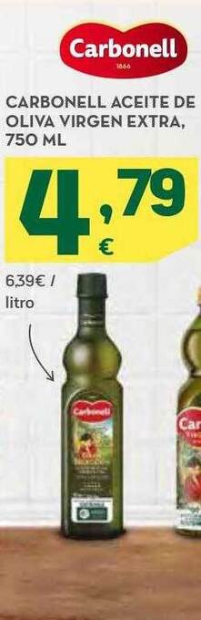 HiperDino Carbonell aceite de oliva virgen extra oferta