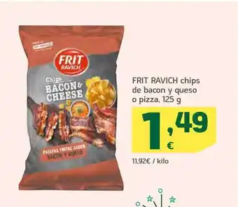 HiperDino Frit ravitch chips de bacon y queso o pizza oferta