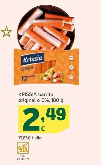 HiperDino Krissia barrita original o 0% oferta