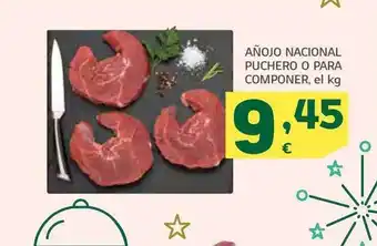 HiperDino Añojo nacional puchero o para componer el kg oferta