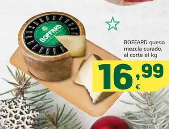 HiperDino Boffard queso mezcla curado al corte el kg oferta