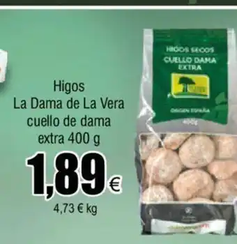 FROIZ Higos La Dama De La vera Cuello de Dama Extra 400g oferta