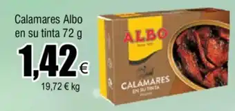 FROIZ Calamares Albo En Su Tinta 72g oferta