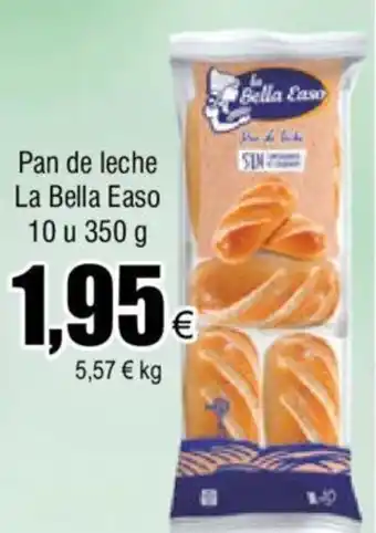 FROIZ Pan De Leche La Bella Easo 10u 350g oferta