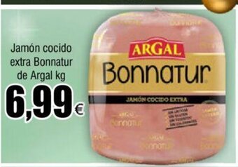 FROIZ Jamón Cocido Extra Bonnatur De Argal Kg oferta