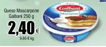 FROIZ Queso Mascarpone Galbani 250g oferta