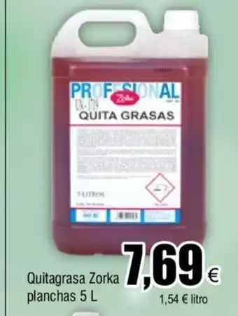FROIZ Quitagrasa Zorka Planchas 5L oferta