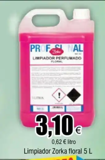 FROIZ Limpiador Zorka Floral 5L oferta