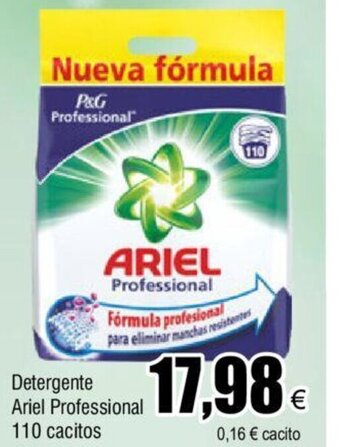 FROIZ Detergente Ariel Professional 110 Cacitos oferta