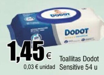 FROIZ Toallitas Dodot Sensitive 54 u oferta