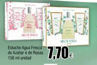 FROIZ Estuche Agua Fresca de Azahar o De Rosas 150ml Unidad oferta