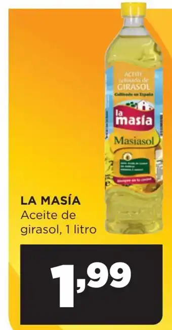 Alimerka La Masía Aceite de Girasol, 1 Litro oferta