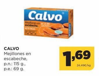 Alimerka Calvo Mejillones en escabeche oferta