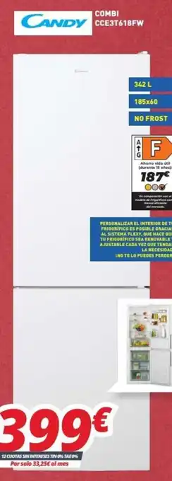 Mi electro Combi CCE3T618FW oferta