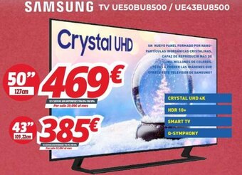 Mi electro Samsung TV UE50BU8500 / UE43BU8500 oferta