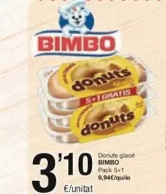 SPAR Fragadis Donuts glacé bimbo oferta