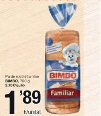 SPAR Fragadis Pa de mottle familiar bimbo oferta