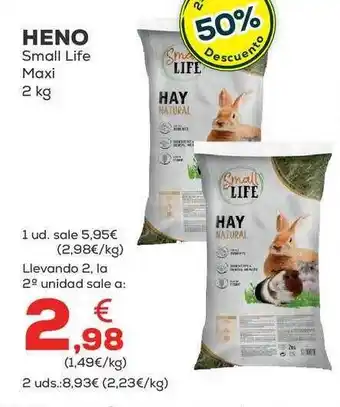 Kiwoko Heno small life maxi oferta