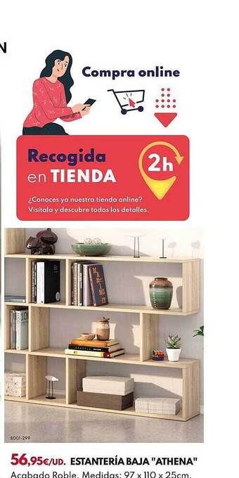 BricoCentro Estantería baja oferta