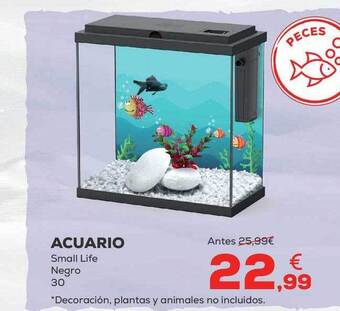 Kiwoko Acuario small life negro oferta