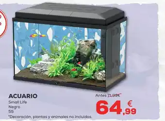 Kiwoko Acuario small life negro oferta
