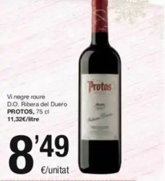SPAR Fragadis Vi negre roure d.o. ribera del duero protos oferta