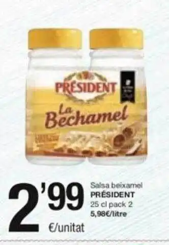 SPAR Fragadis Salsa beixamel président oferta