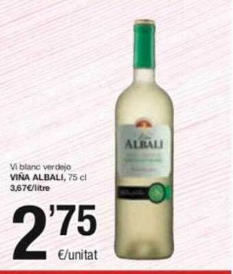 SPAR Fragadis Vi blanc verdejo viña albali oferta