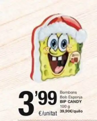 SPAR Fragadis Bombons bob esponja bip candy oferta