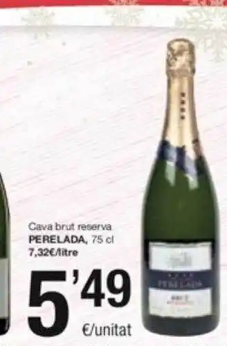 SPAR Fragadis Cava brut reserva perelada oferta