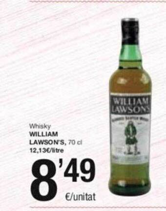 SPAR Fragadis Whisky william lawson's oferta