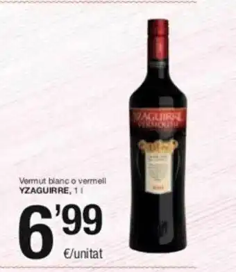 SPAR Fragadis Vermut blanc o vermell yzaguirre oferta