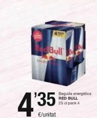 SPAR Fragadis Beguda energética red bull oferta