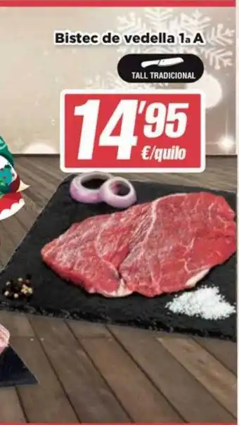 SPAR Fragadis Bistec de vedella 1a a oferta