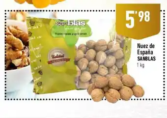 Nuez de españa sanblas