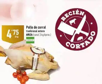 Supermercados Deza Pollo d ecorral tradicional entero ariza oferta