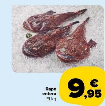 Carrefour Market Rape entero el kg oferta