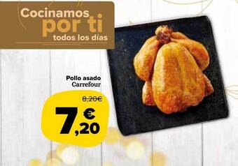 Carrefour Market Pollo asado carrefour oferta