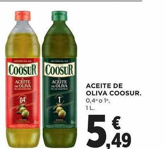 El Corte Inglés Aceite de oliva coosur oferta