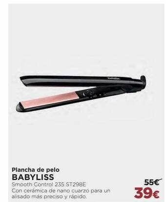 El Corte Inglés Plancha de pelo babyliss oferta