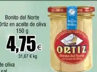 FROIZ Bonito del nortez ortiz en aceite de oliva oferta