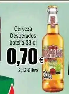FROIZ Cerveza desperados botella oferta