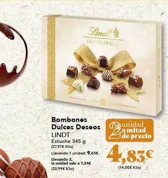Gadis Bombones dulces deseos lindt oferta