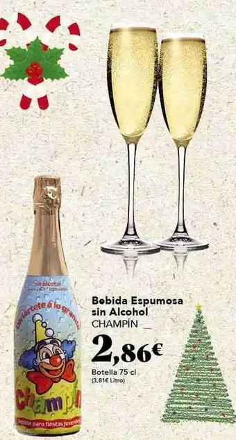 Gadis Bebida espumosa sin alcohol champin oferta