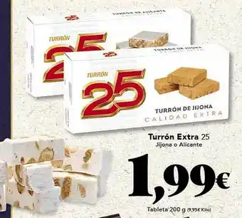Gadis Turrón extra jijona o alicante oferta